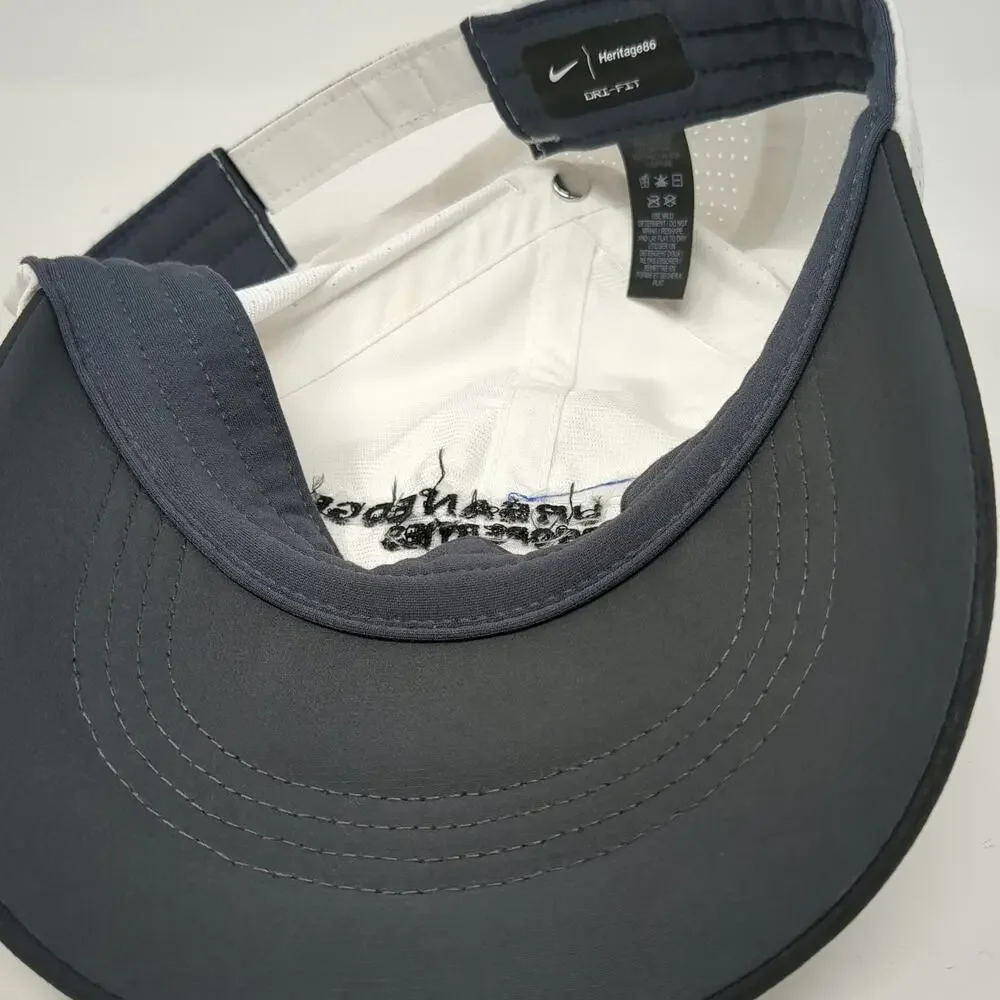 Nike Baseball Cap White One Size Dri-FIT Urban Edge Properties Perforated Hat